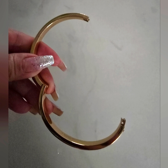 Coach Gold and Rose Gold Bangle Set - Picture 4 of 5